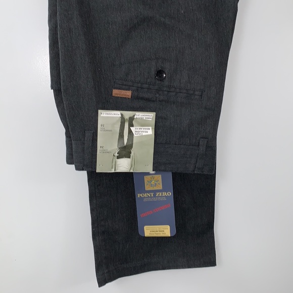 Brand new with tags Point Zero Charcoal Jeans 38 Waist 34 Inseam. - Picture 5 of 15